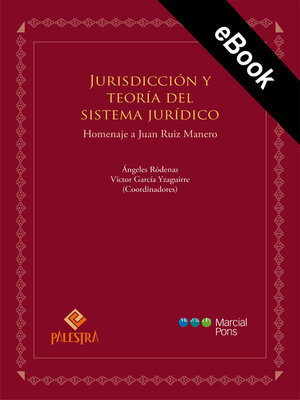 cover image of Jurisdicción y teoría del sistema jurídico
